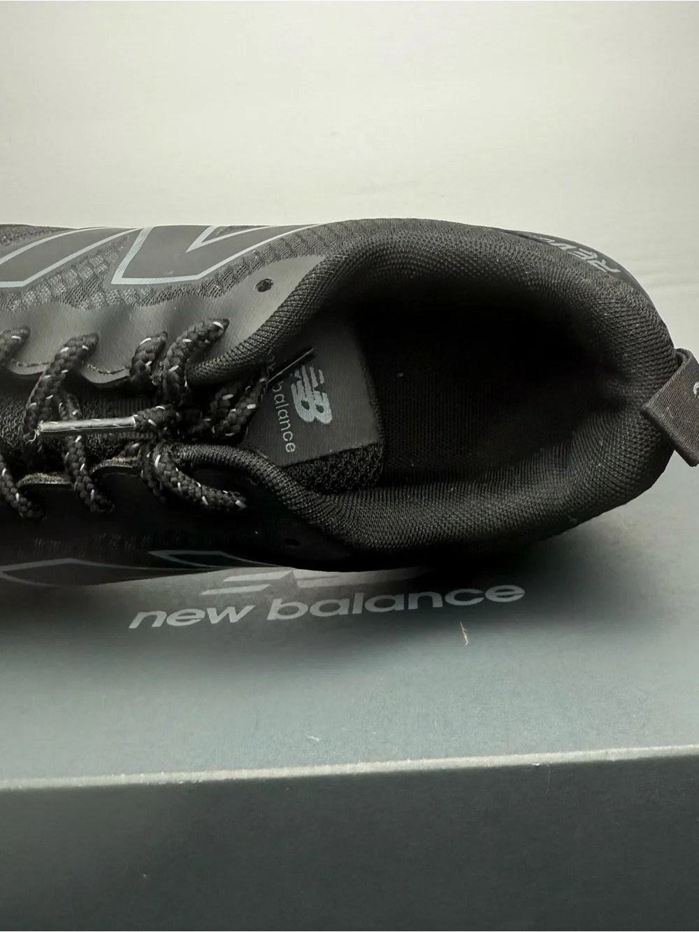 New Balance Men's Black Athletic Trainer with Reflective 'N'
